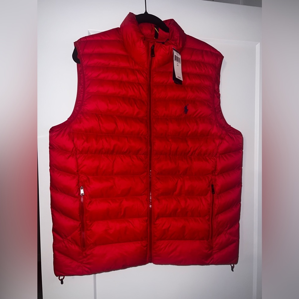 Polo Ralph Lauren Quilted Vest size L Men NWt